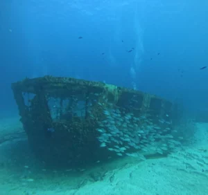 Shipwreck in Cancun