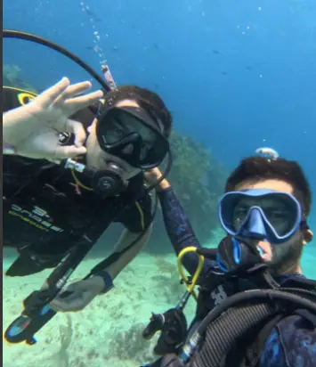 scuba diving in cancun
