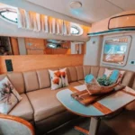 inside boat